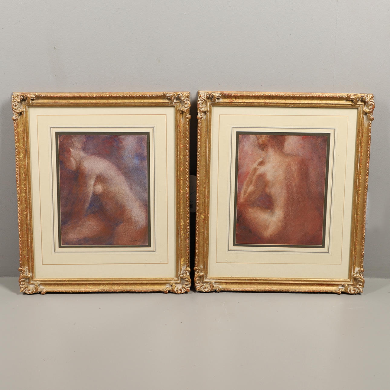 FRANK HASELER (1928-1996). LIFE STUDY.