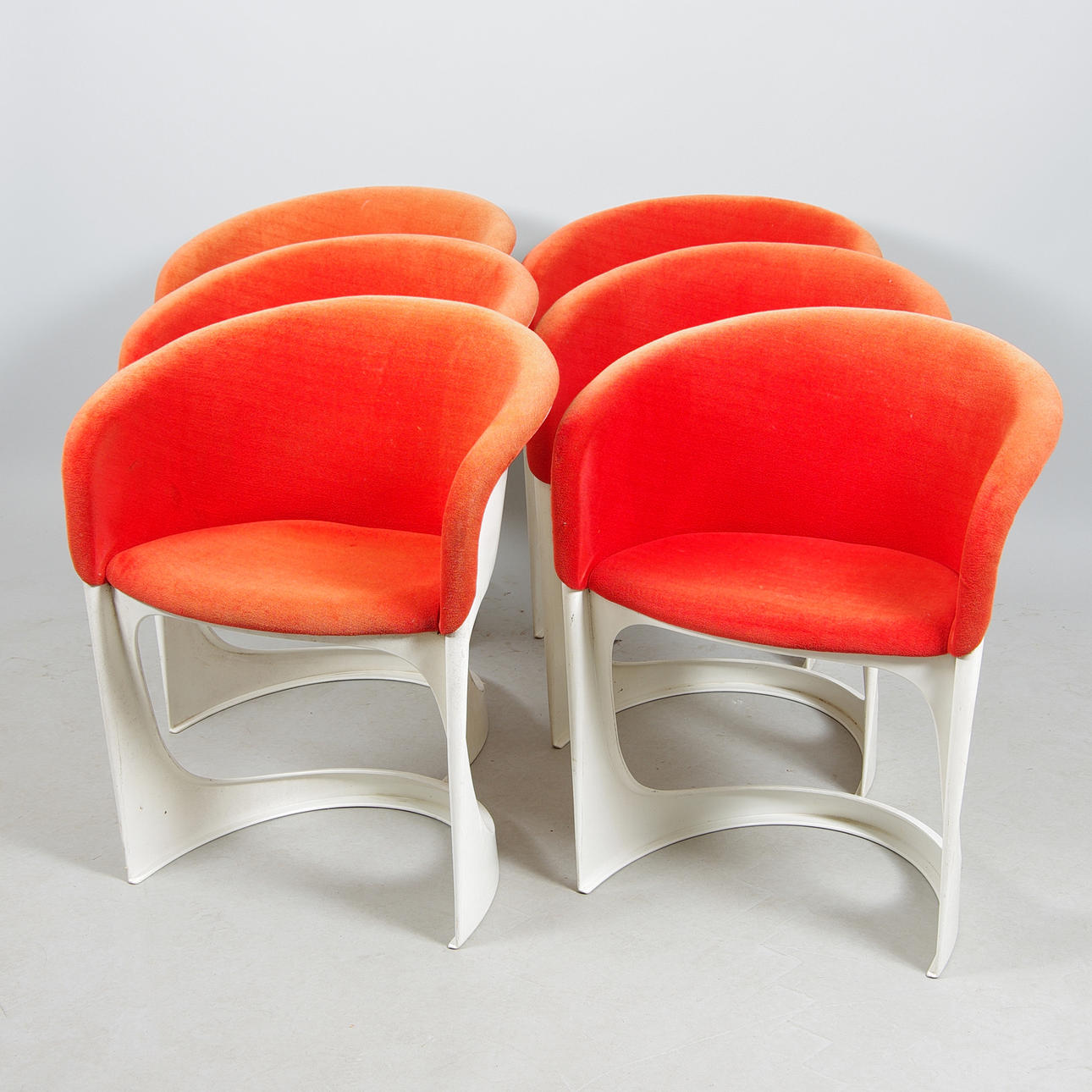 STOLAR, 6 stycken, modell A-Line 291, Steen Östergaard för CADO.