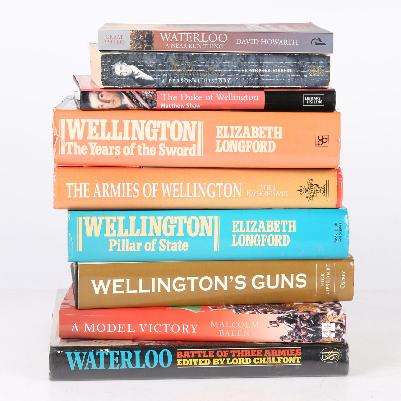 BÖCKER OM HERTIGEN AV WELLINGTON.