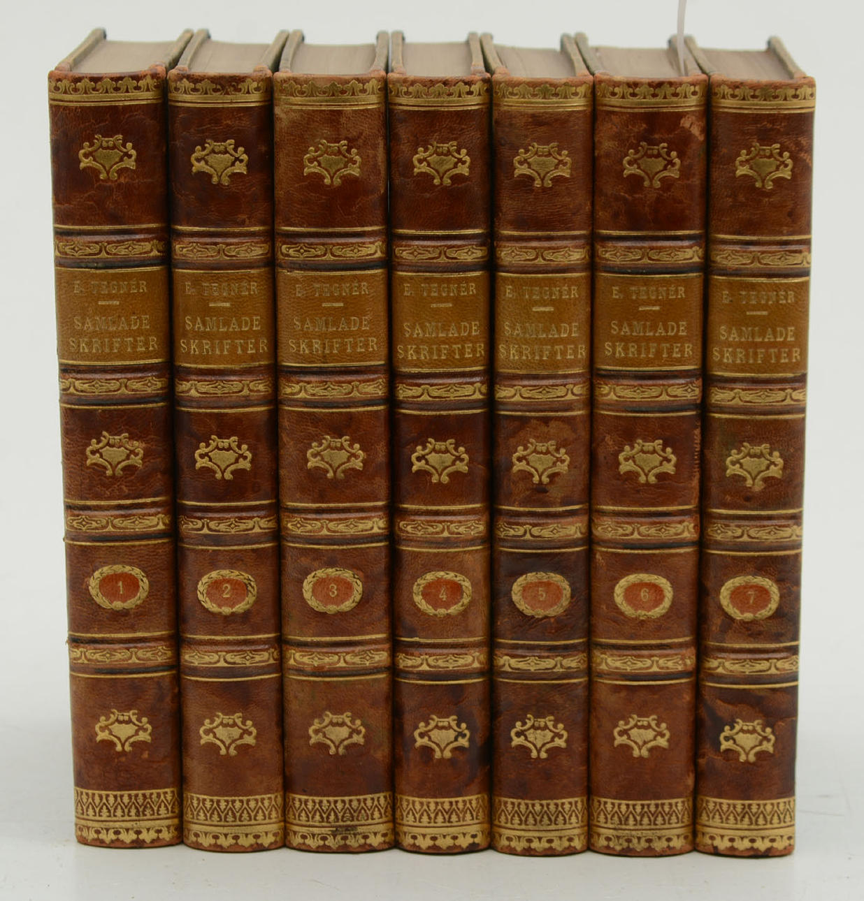 TEGNÉR, ESAIAS. Samlade skrifter. I-VII.