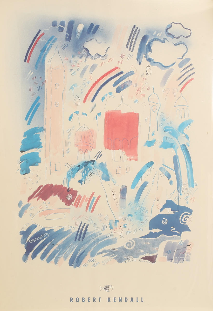 EXHIBITION POSTER, Robert Kendall.