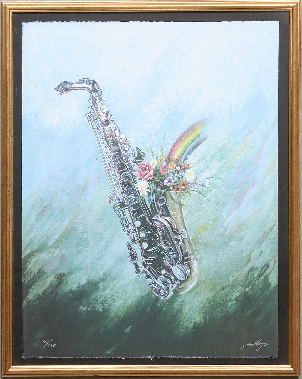 ANTHONY STRUWER. litografi, signerad och numrerad 115/225.