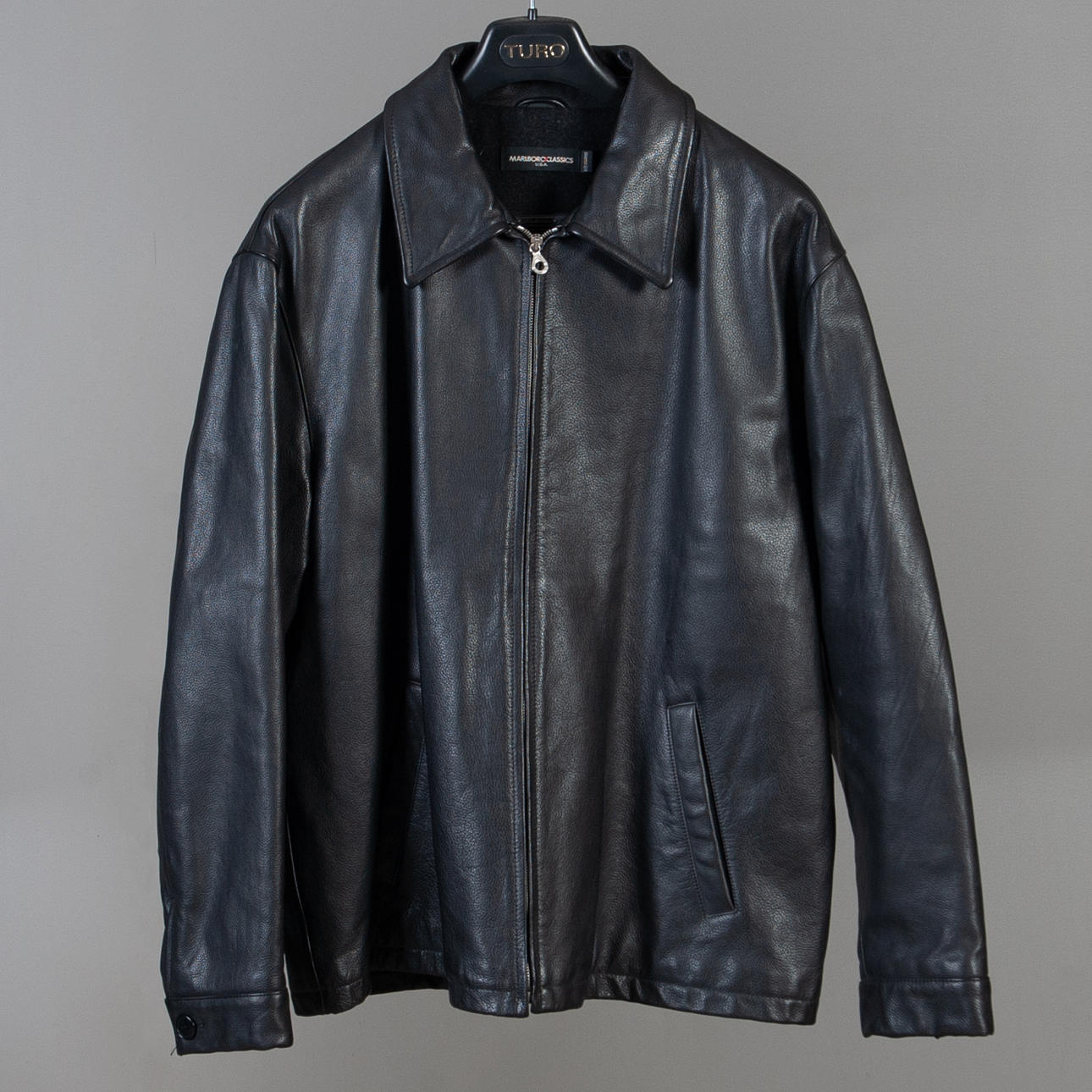 LEDERJACKE MARLBORO CLASSIC. Herren, Größe XXLarge.