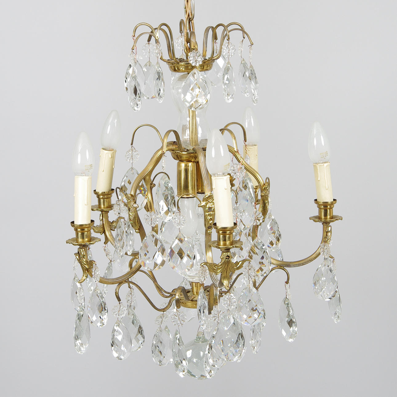 LJUSKRONA, barockstil, 1900-talets mitt.