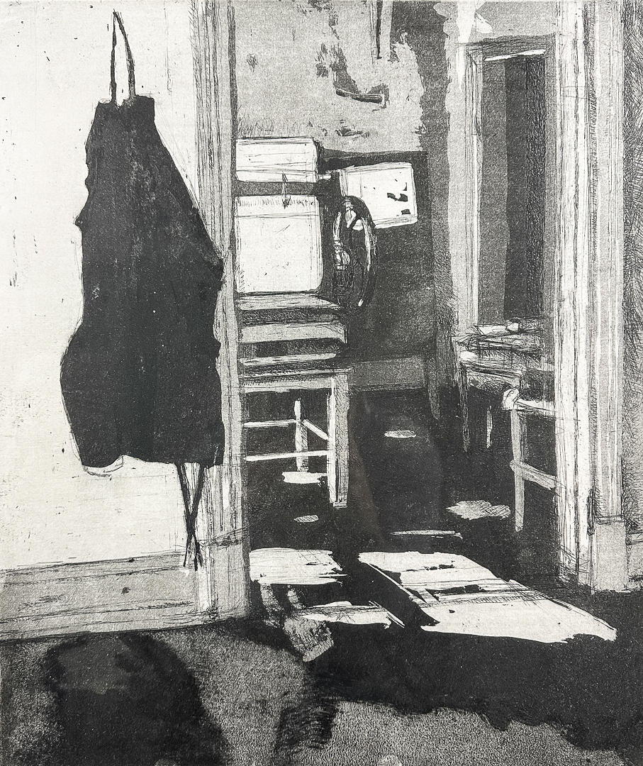 ARNE CARLSSON. ETSNING, signerad, numrerad.