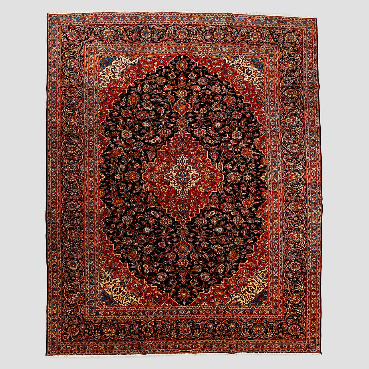 A CARPET, Kashan, 397 x 290 cm.