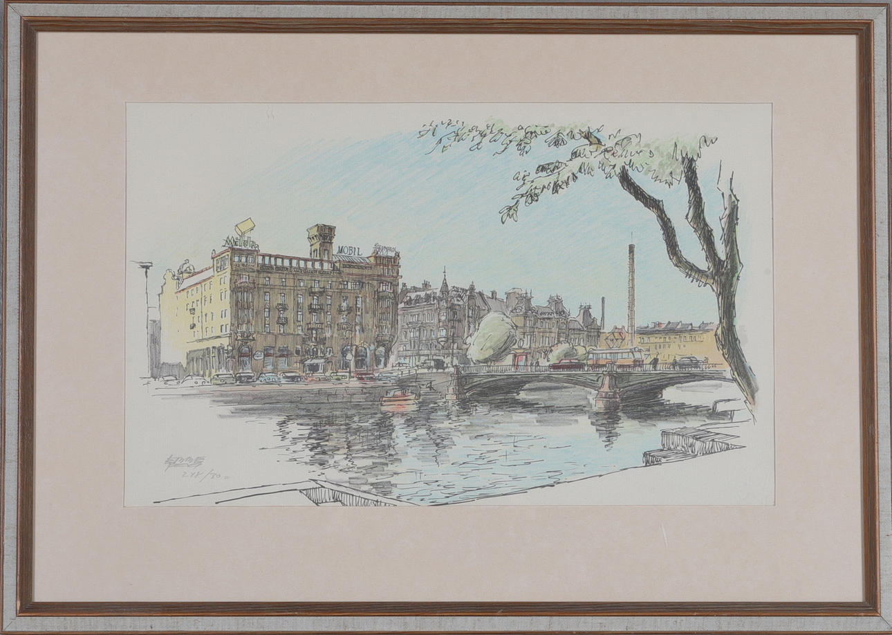 EMME FOG. lithography, signed and numbered.