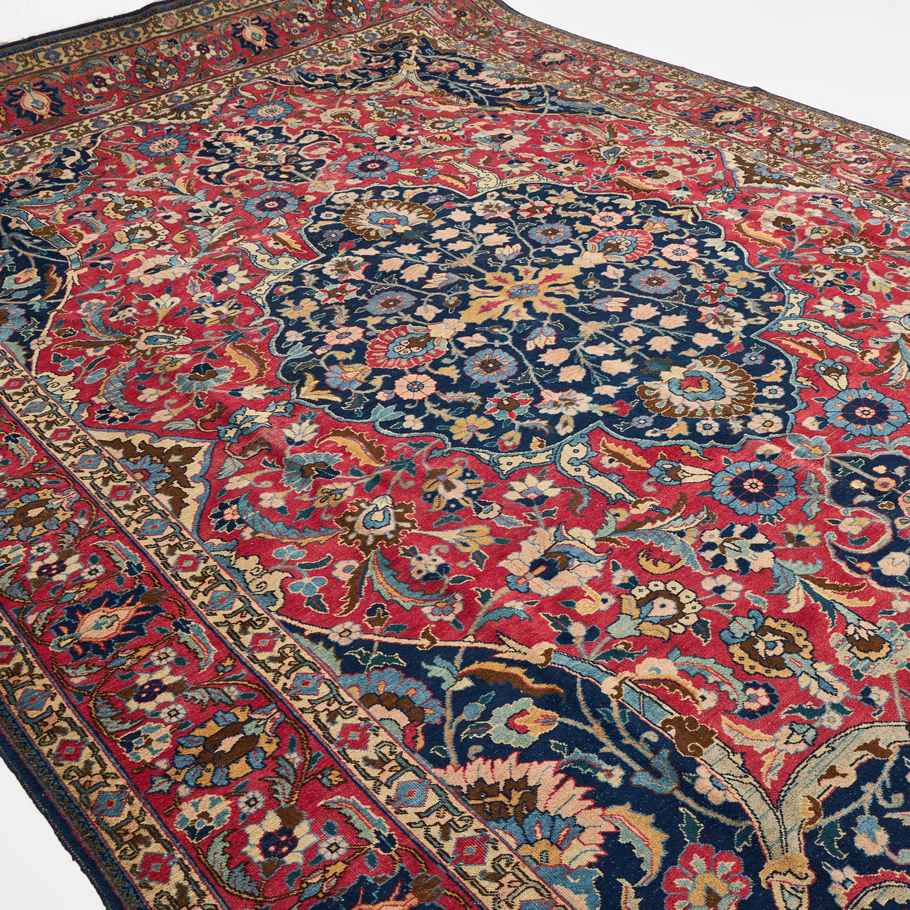 ORIENTTEPPICH, Tabriz, antik, ca 380x270 cm.