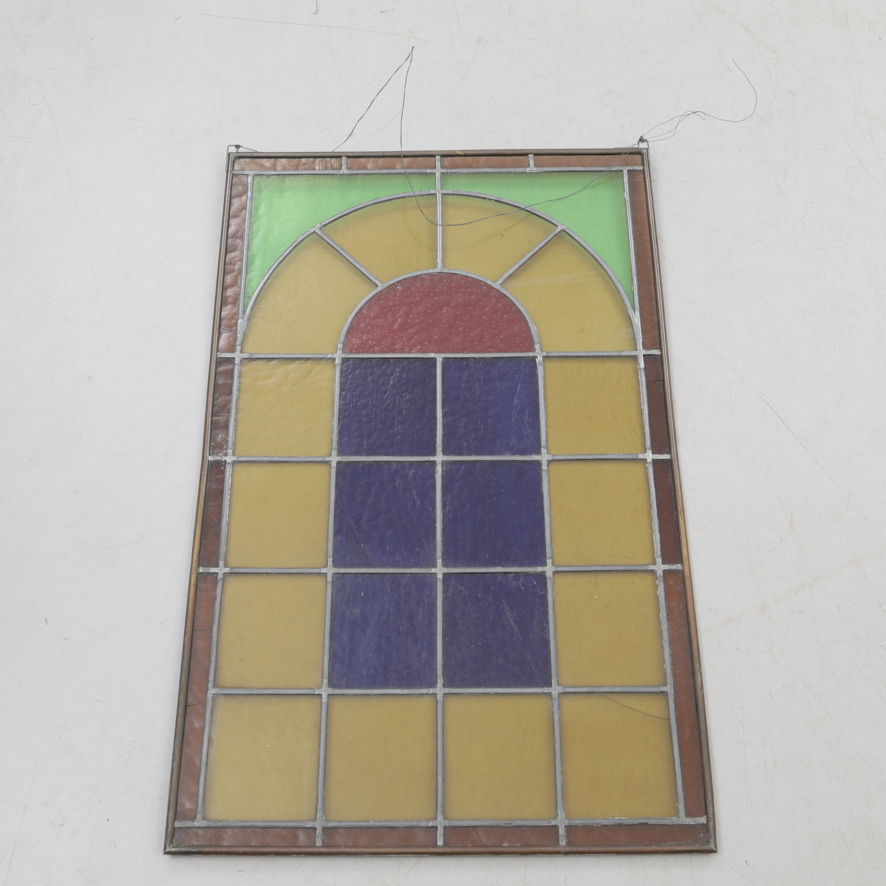 FÖNSTERGLAS, blyinfattning.