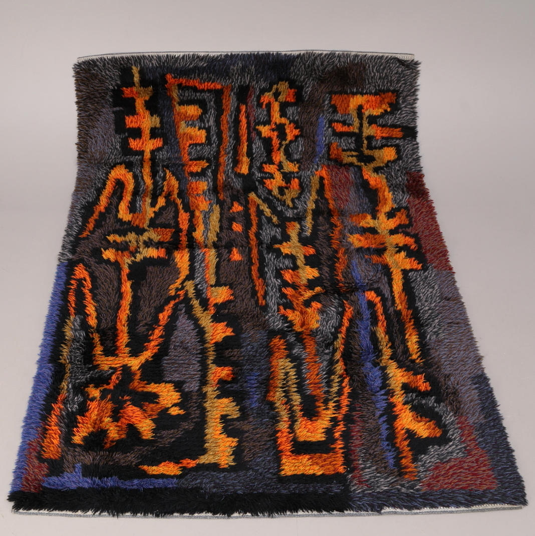 RYAMATTA, Marks rya, design Ingrid Sterling, 195x140 cm.