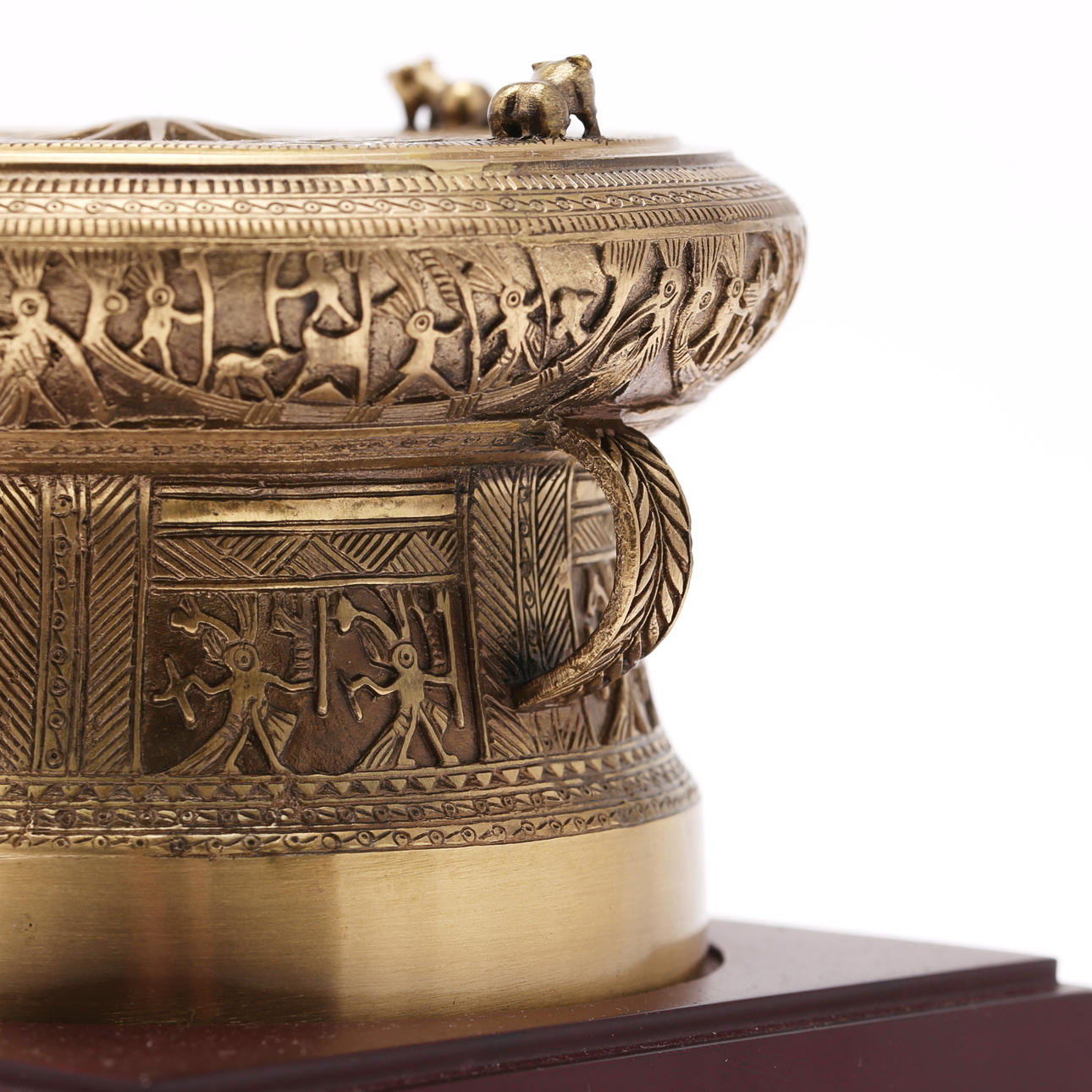 DONG SON DRUM, bronze, Vietnam, 19th/21st century. Collectables