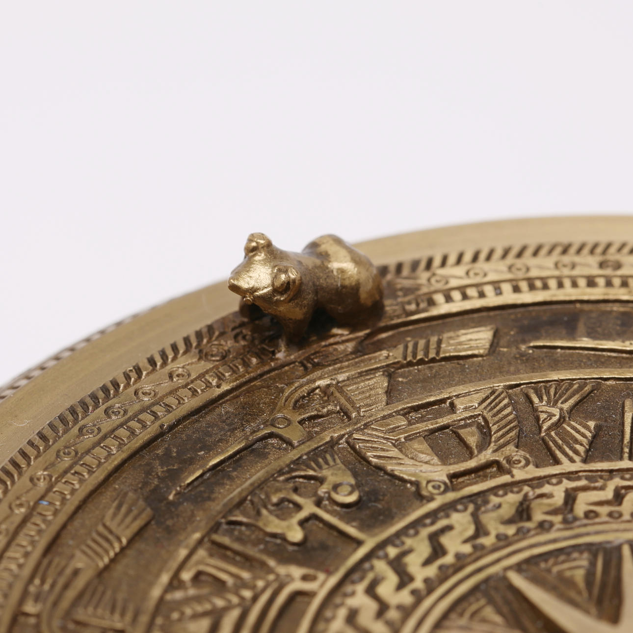 DONG SON DRUM, bronze, Vietnam, 19th/21st century. Collectables