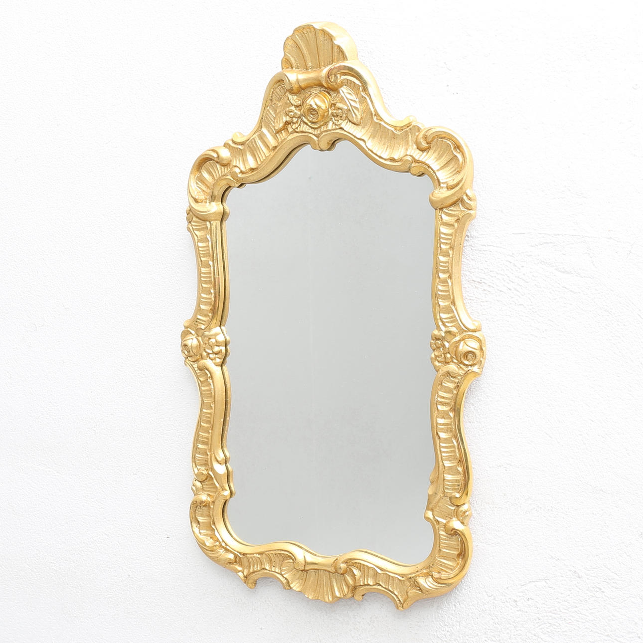 SPEGEL, förgylld, 1900-tal.