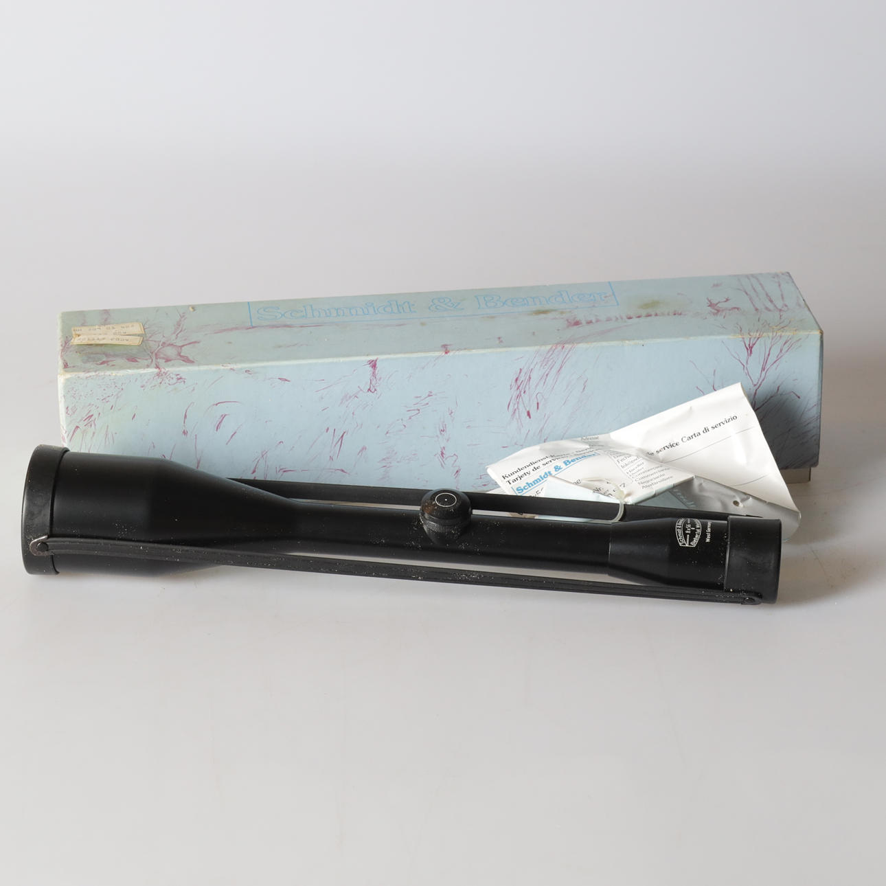 FERNGLAS, Schmidt & Bender, 8x56 L.