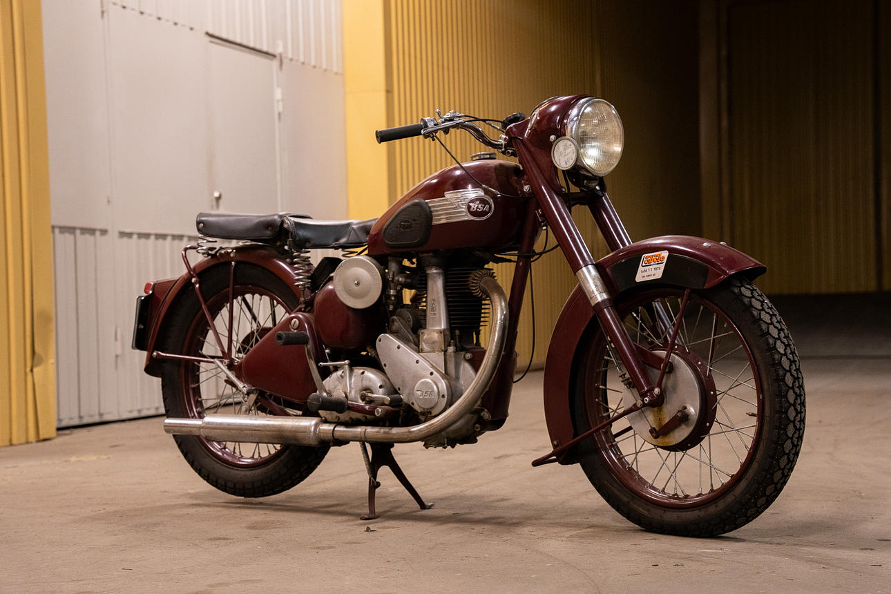 BSA, B33, 1953, Inglaterra.