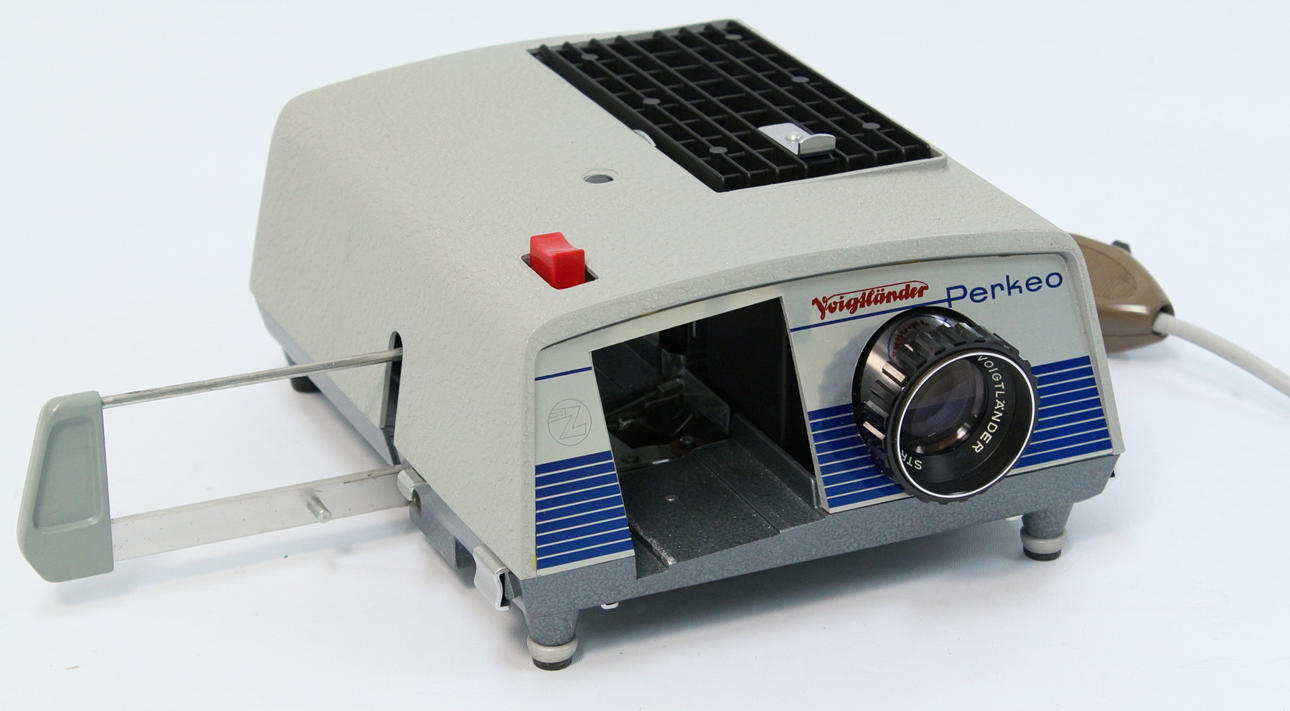 DIAPROJEKTOR, Voigtländer Perkeo.