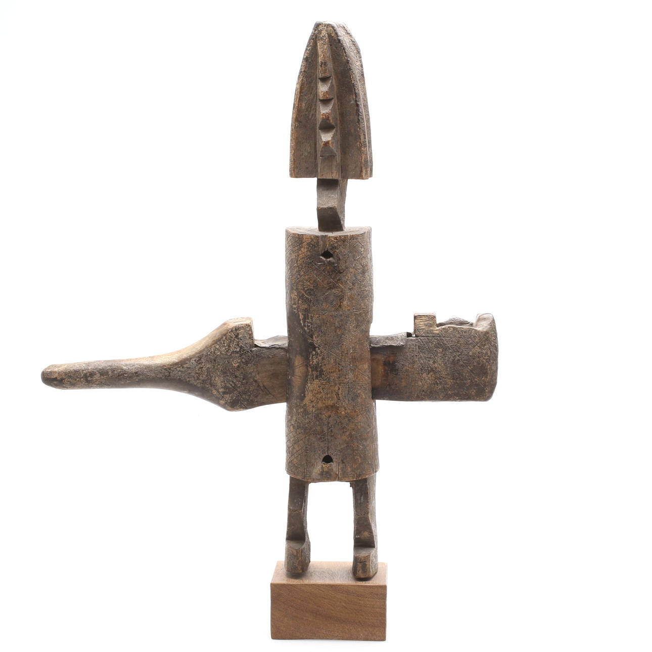 DÖRRLÅS, till hydda, trä och metall, Bamana, Mali, Afrika, 1900-tal.