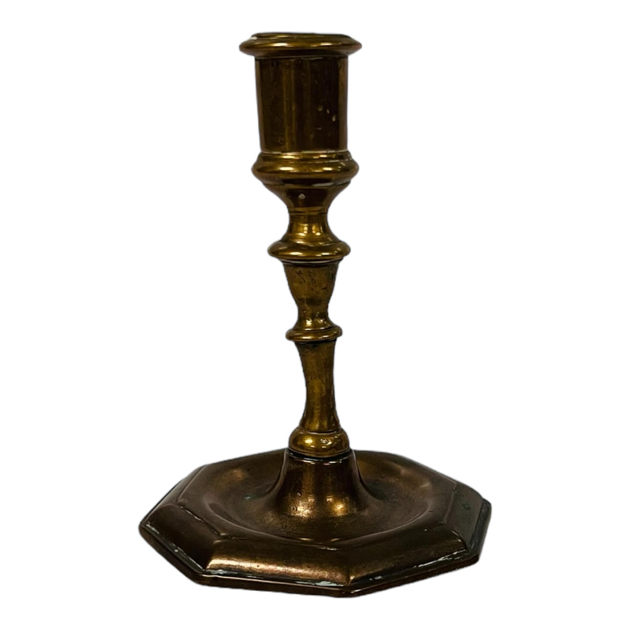 CANDLESTICK, bronze, 18th century.