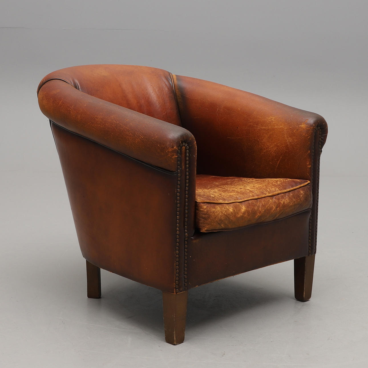 CLUBFÅTÖLJ, 1900-talets andra hälft.