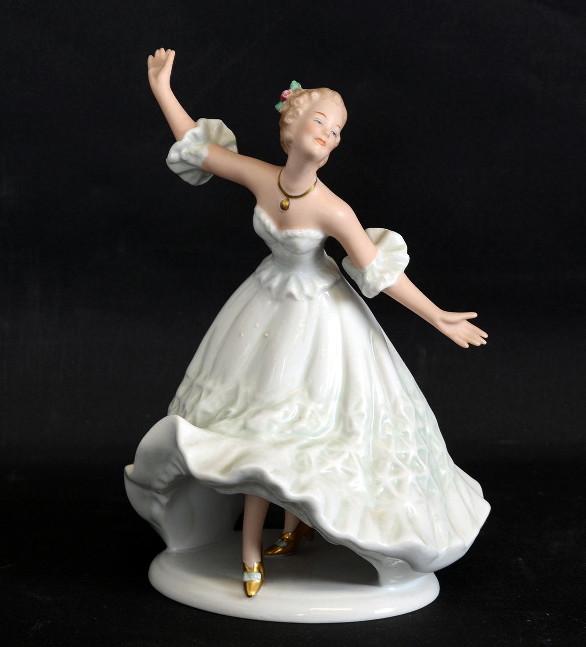 FIGURIN, porslin, Wallendorf.