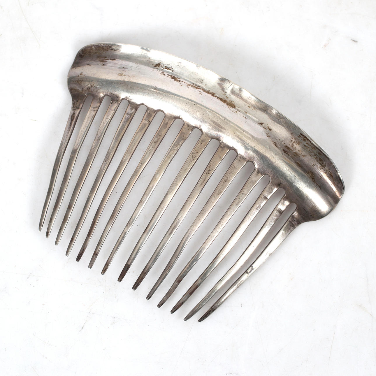 HÅRKAM, silver, Uppsala, 1860.