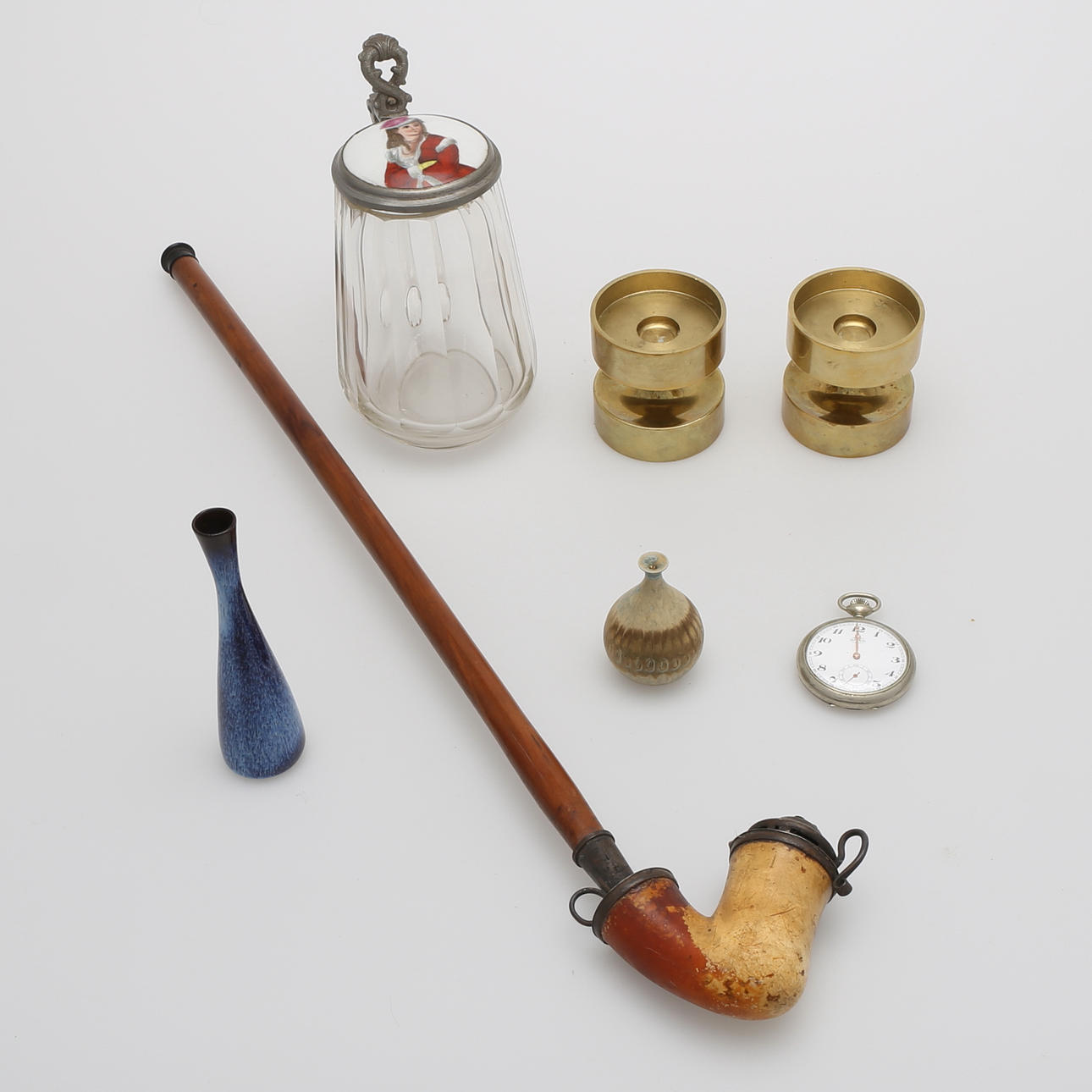 PARTI DIVERSE småföremål, 7 st, 18/1900-tal.