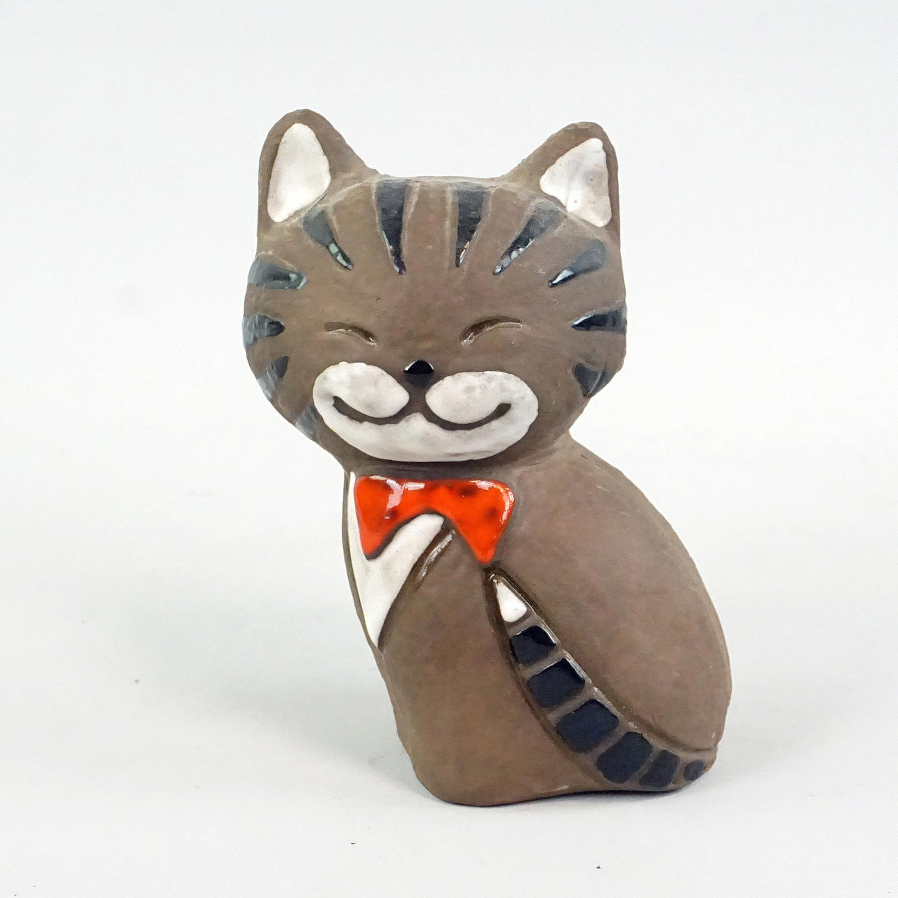 FIGUR, Katze, Steinzeug, Tore Borg, TEBE-Keramik.