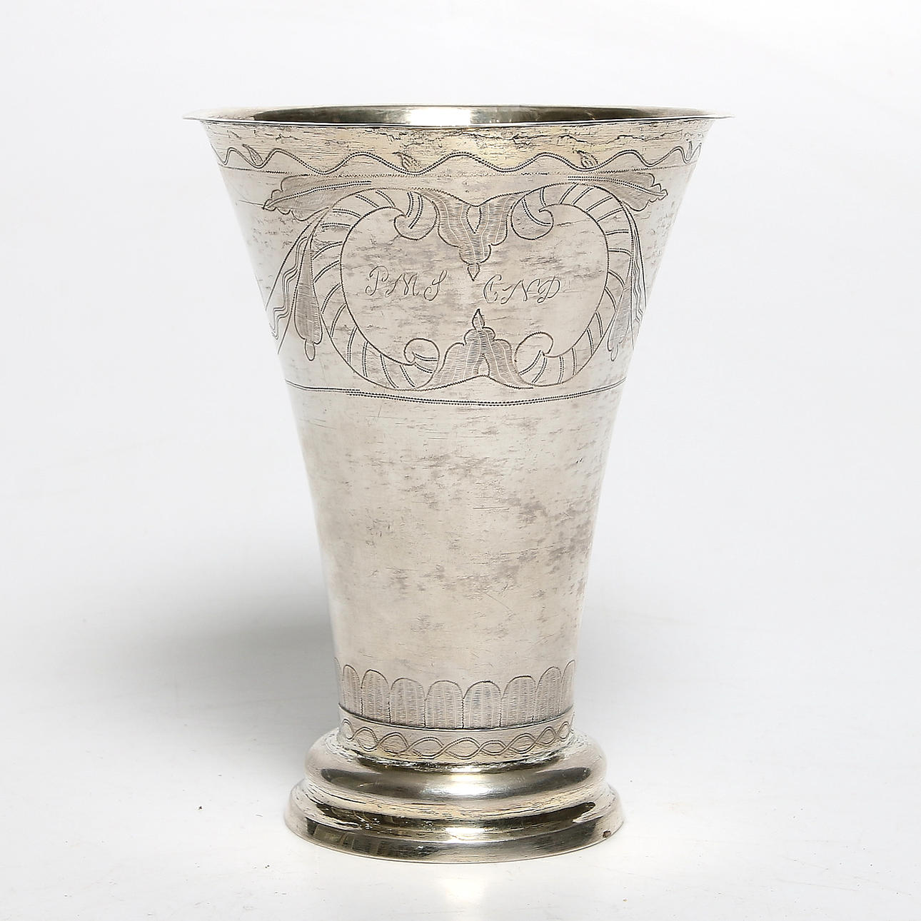 POKAL, silver, Pehr Sedelin (-1810-1826), Sundsvall, 1813. Vikt 241 gram.