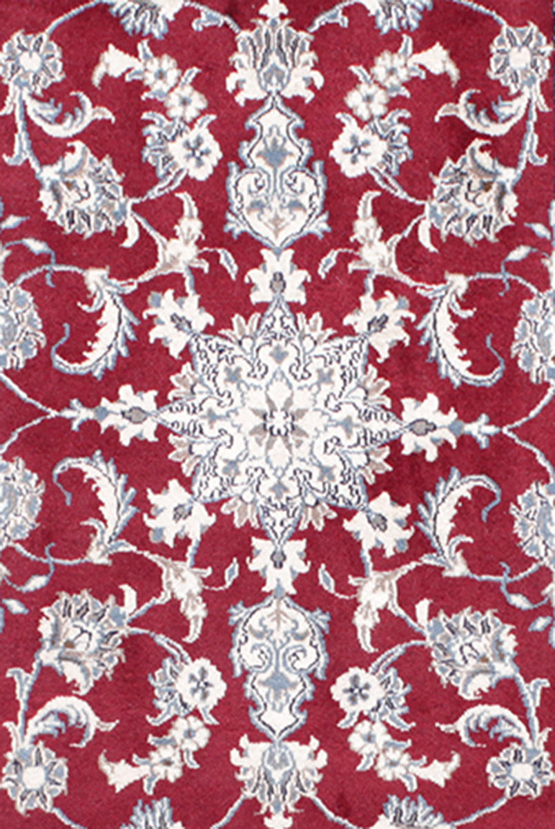 MATTA, Persisk, Nain med silkesinslag, gallerimodell, 196 x 80 cm.