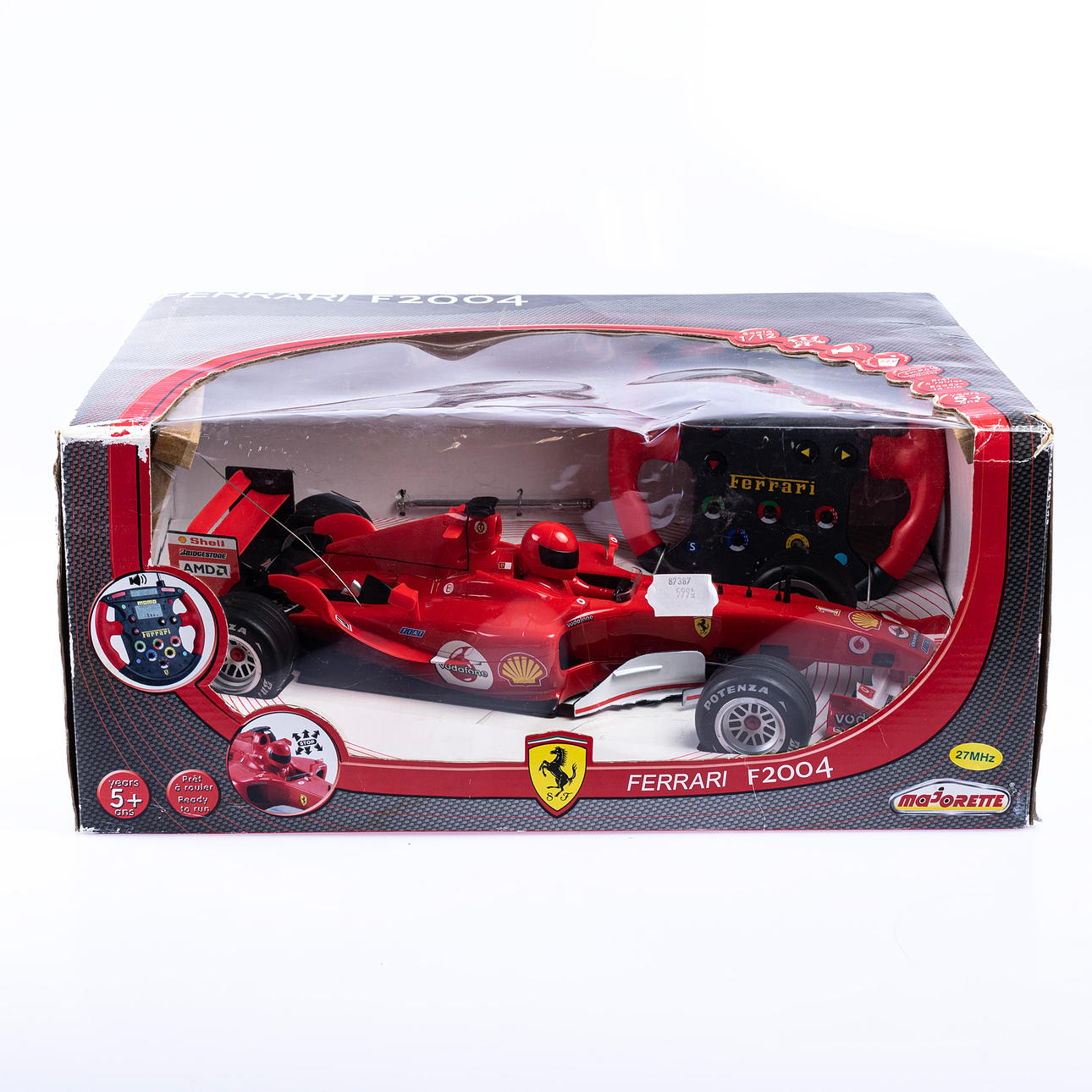 FERNGESTEUERTES AUTO, Ferrari F2004.