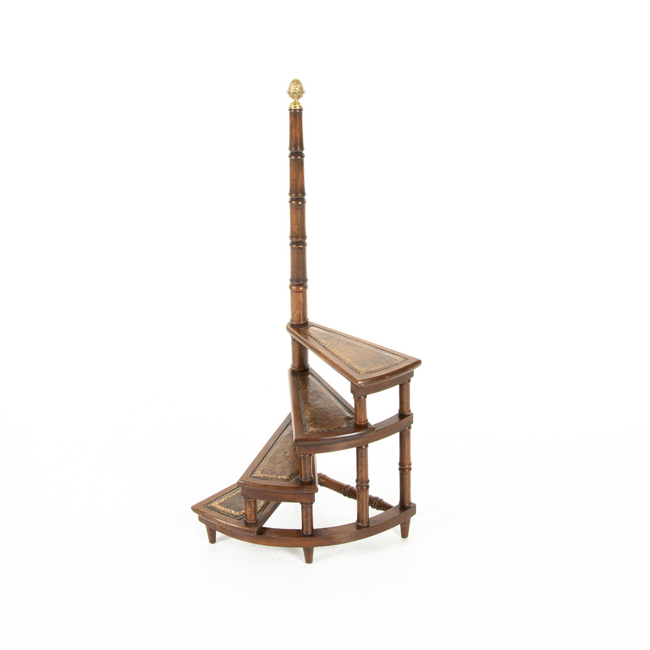 BIBLIOTEKSSTIGE, højde 113 cm, engelsk stil.