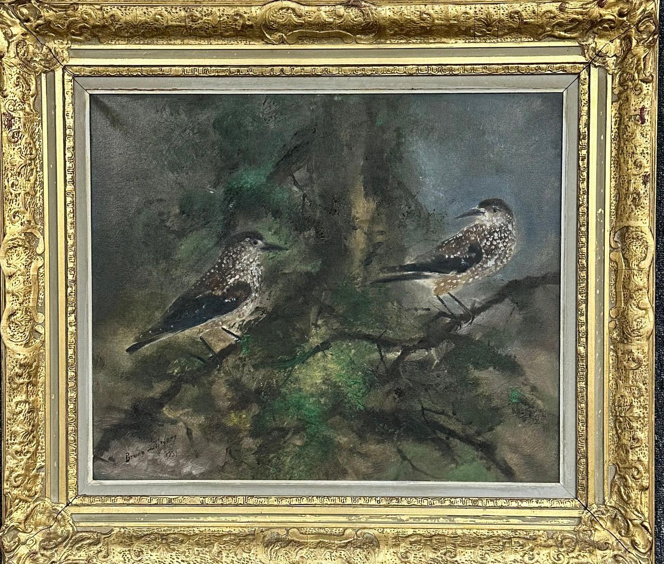 BRUNO LILJEFORS. Efter, olja på duk.