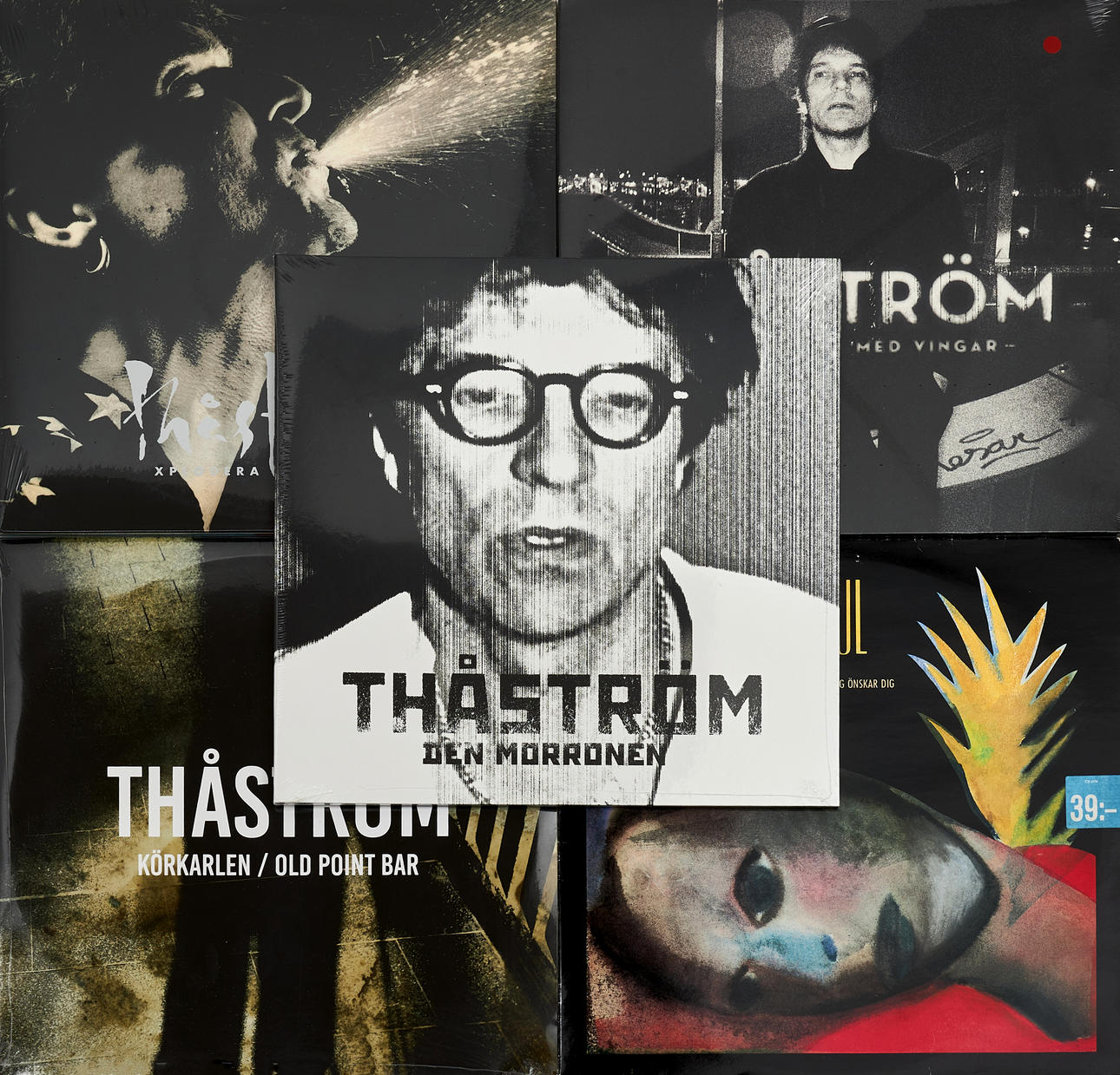 THÅSTRÖM/TANT STRUL, 5 vinyls/double discs.