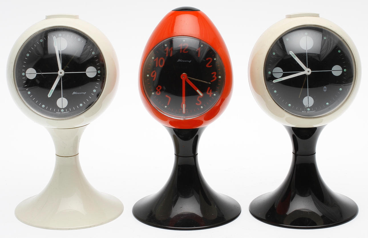 BORDSUR, RADIO och BORDSLAMPA, 1970-tal.