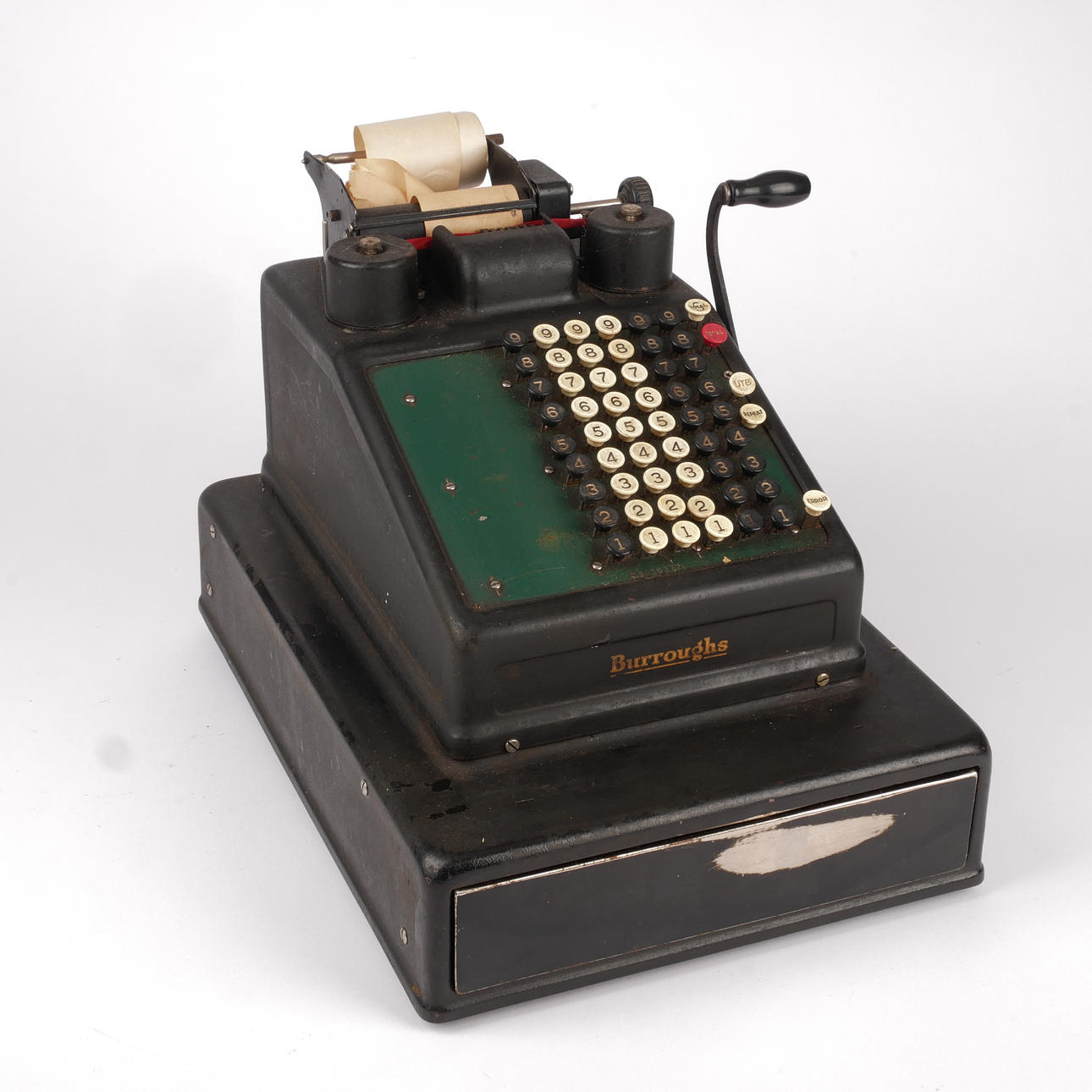 Ein Burroughs-Rechner aus der Mitte des 20. Jahrhunderts.