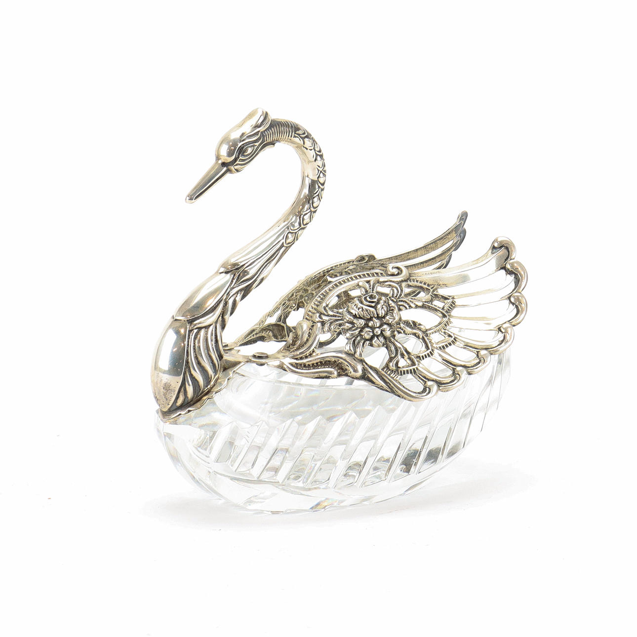 SVAN krystal med sølvdele.