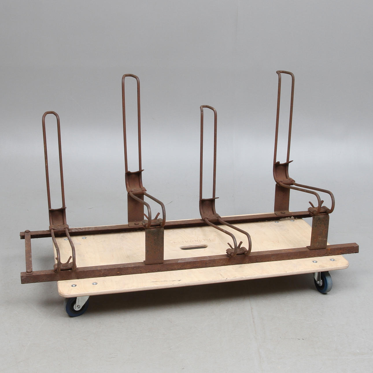 CYKELSTÄLL, järn, 1900-tal.