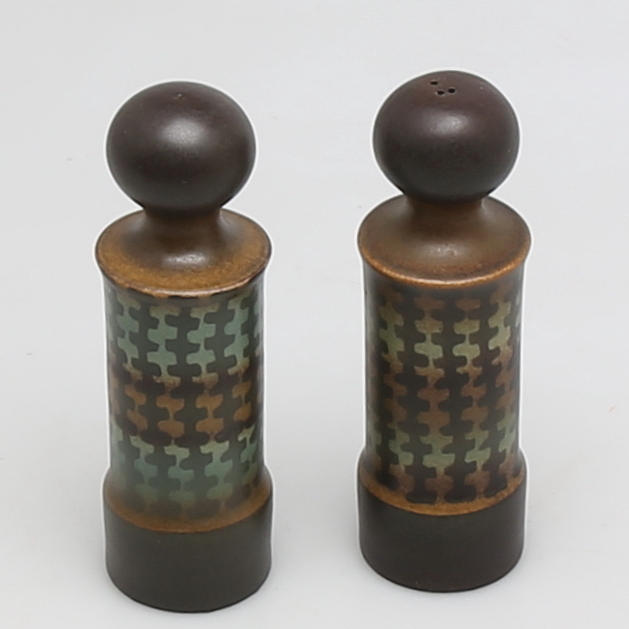 SALT- OCH PEPPARKAR i keramik, APM, Tyskland, 1960/70-tal.