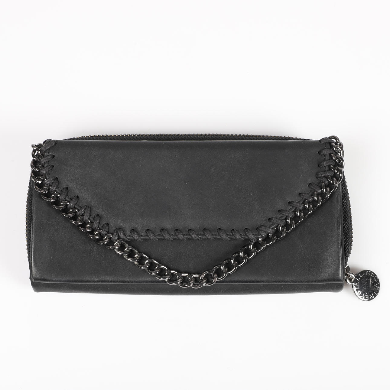 GELDBÖRSE, Textil mit Ketten, Stella McCartney.