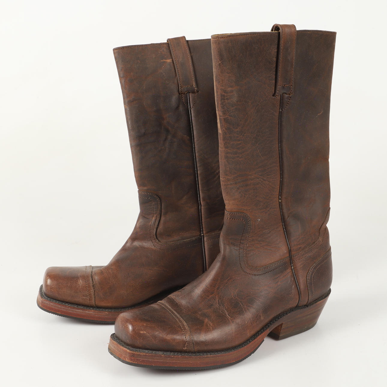 BOOTS, leather, Adams Boots, USA. Vintage & Designer Fashion 