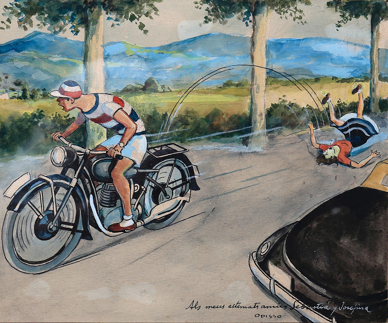 RICARD OPISSO. Motoristas.