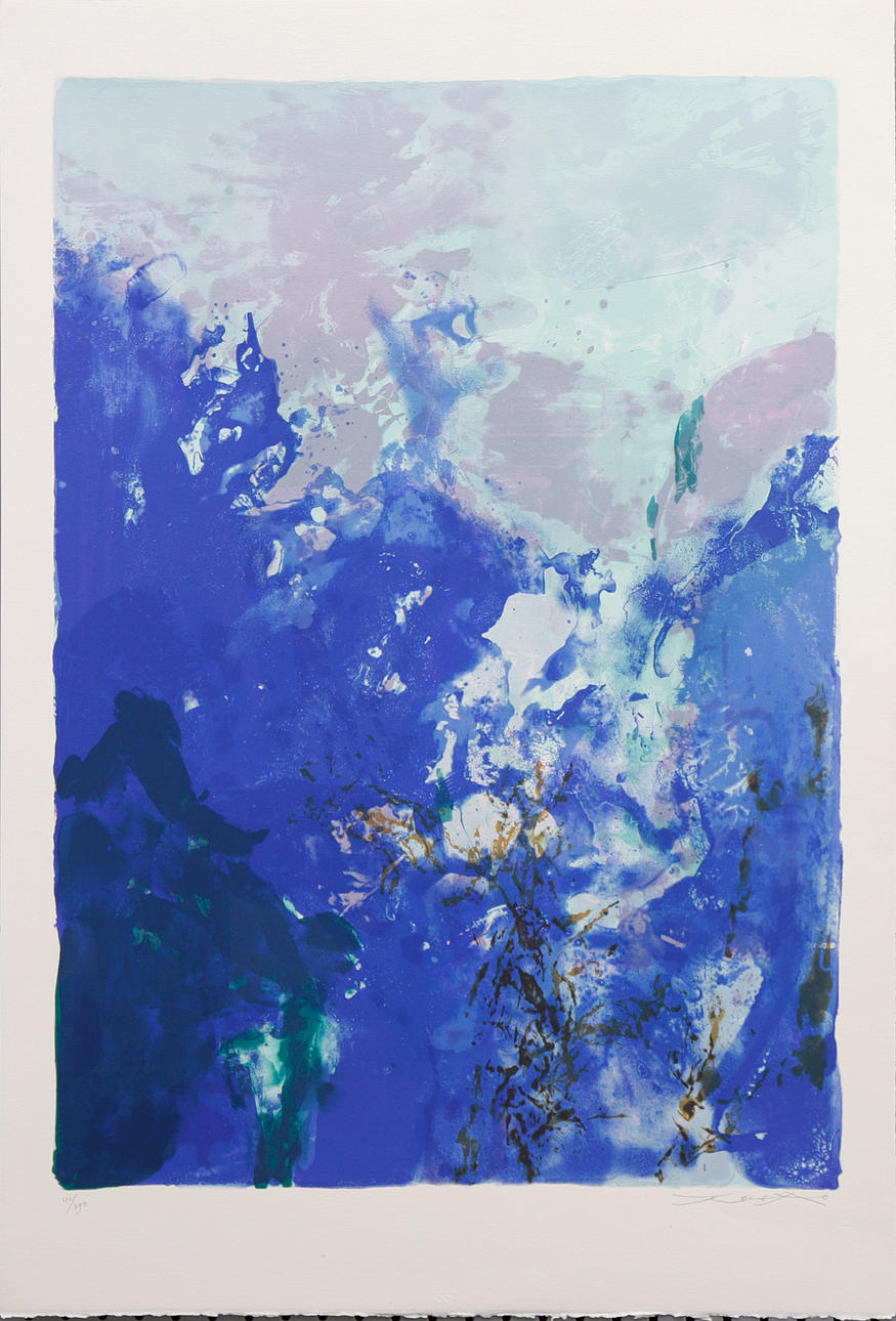 ZAO WOU-KI. Ohne Titel.