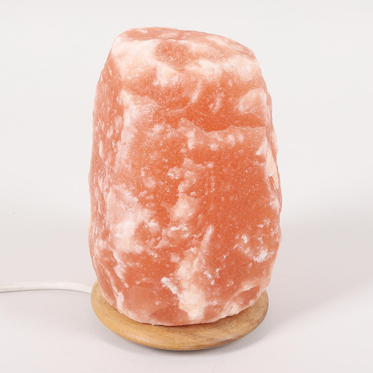 TISCHLAMPE, SALZSTEIN.