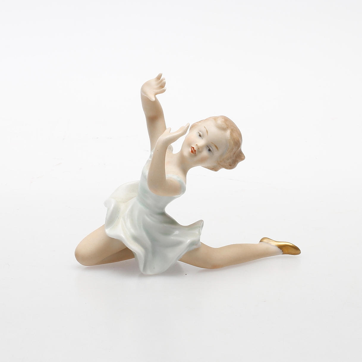 FIGURIN, ballerina, porslin, Wallendorf, Tyskland, 1900-tal.