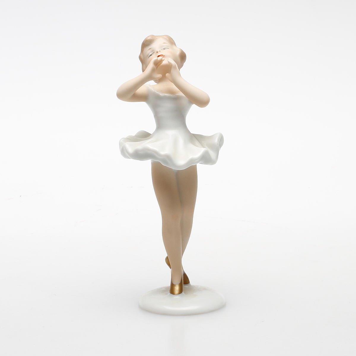 FIGURIN, ballerina, porslin, Wallendorf, Tyskland, 1900-tal.