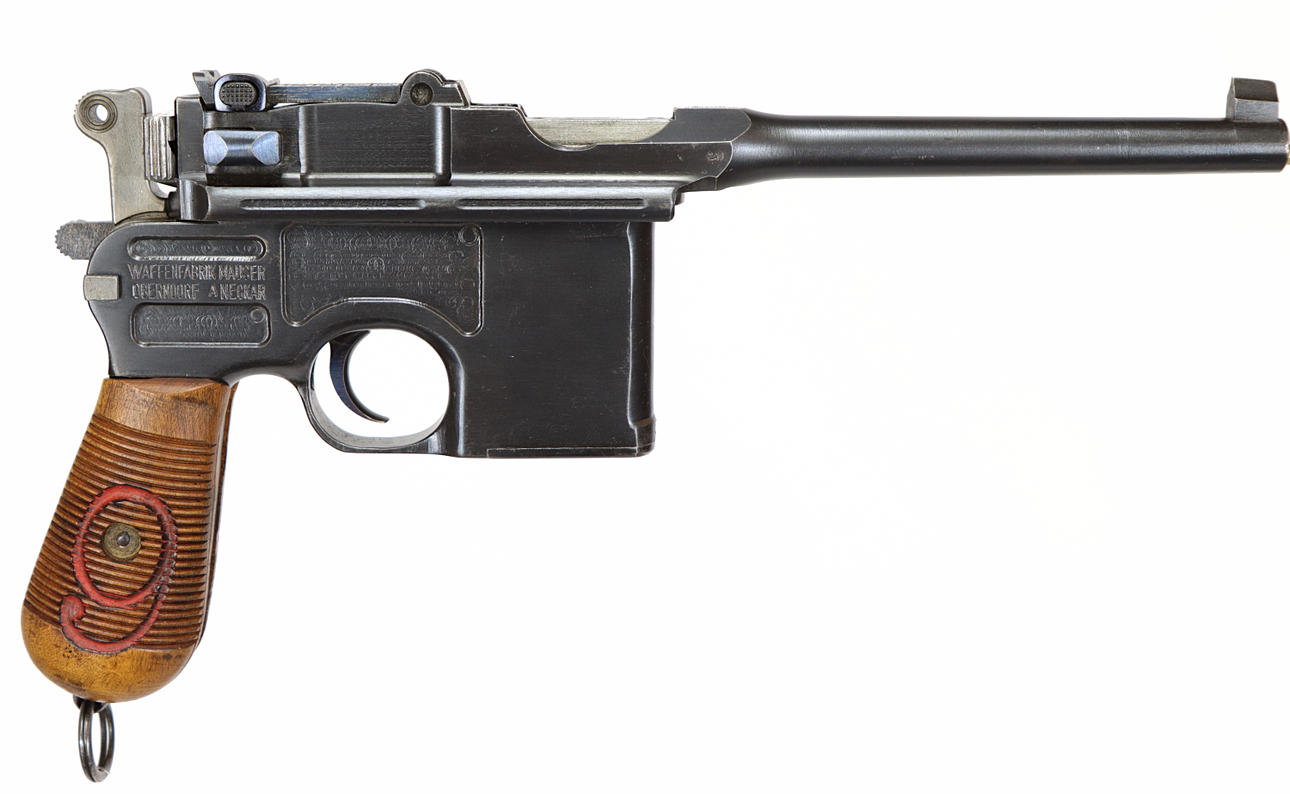PISTOL, Semi-automatic, make Mauser Obendorf, model C96 Red Nine ...