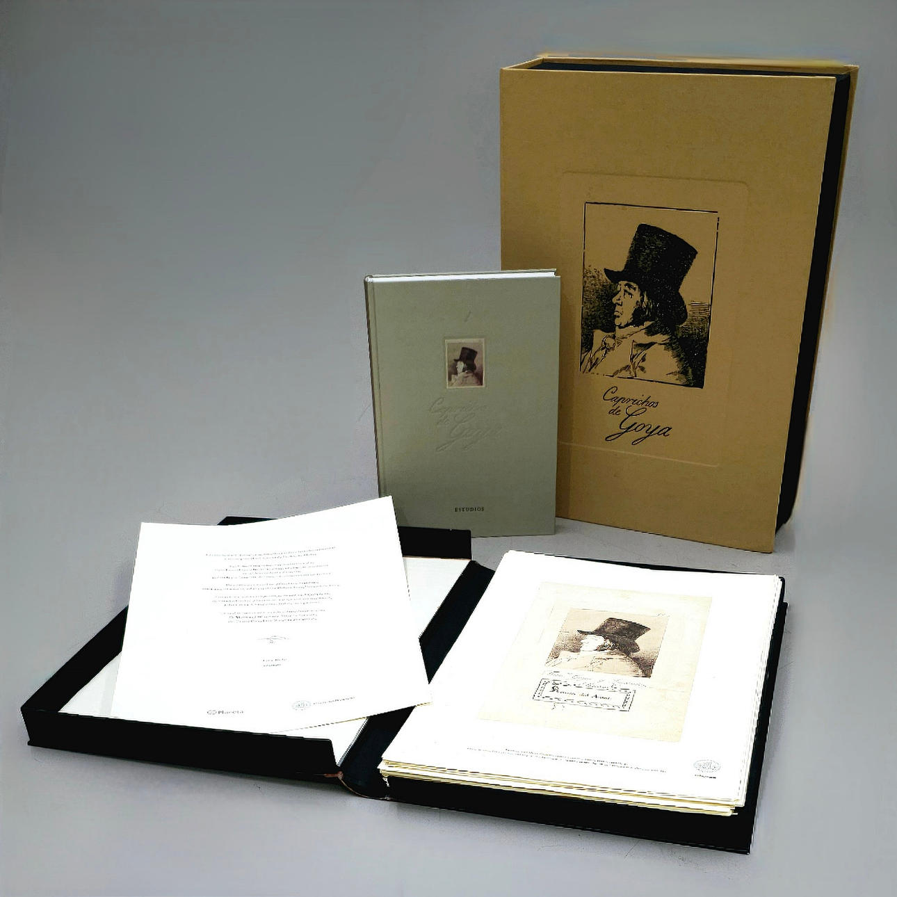 FACSIMILE EDITION "LOS CAPRICHOS DE GOYA" EDITORIAL PLANETA.