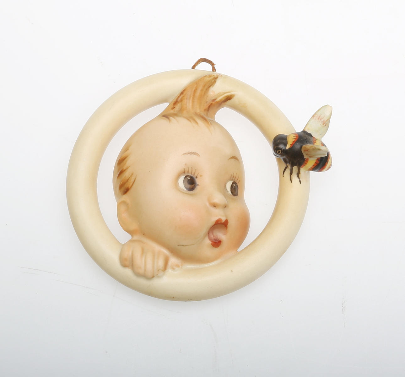 VÄGGFIGURIN, porslin, Hummel, Goebel, Tyskland.