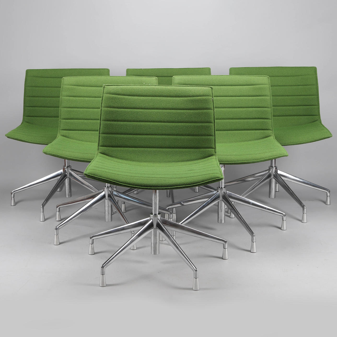 KONTORSTOLE, 6 stk, drejefunktion, Arper.