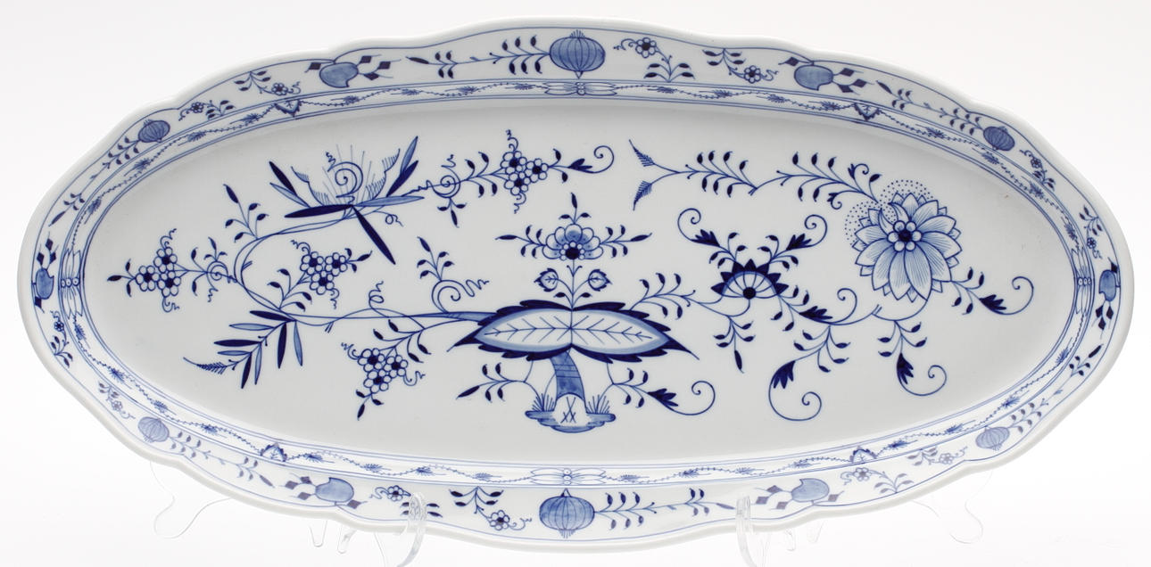 UPPLÄGGNINGSFAT, porslin, Meissen.
